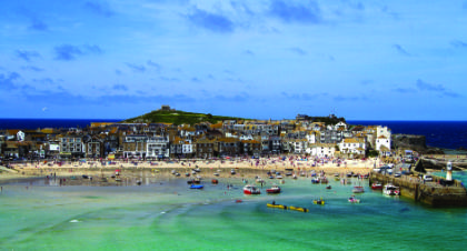 Holiday homes in St. Ives, Cornwall and the harbour