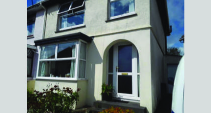 Front of house in Falmouth