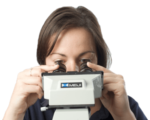 Image of lab tester checking for anthrax