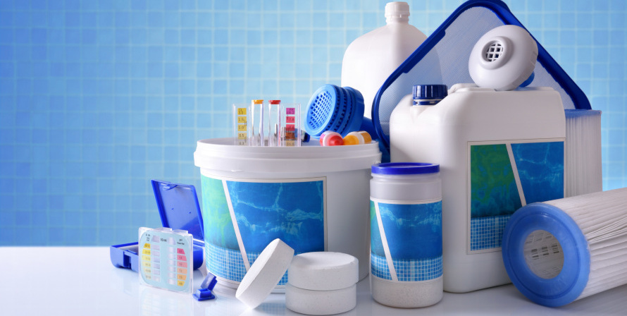 Pool water disinfection kit Legionella removal disinfection kit and testing strips