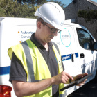 Image of legionella consultant at work