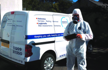 Environmental Consultant in Lab Coat